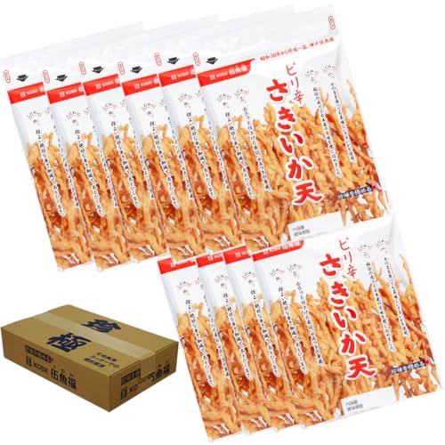 おつまみ 珍味 セット ビール ピリ辛さきいか天 お取り寄せ (80g×10袋) 晩酌 家飲み スナック おやつ ストック スルメイカ 天ぷら