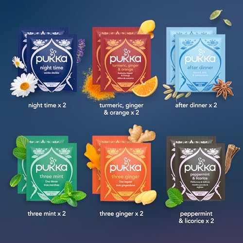 Pukka Herbs | Advent Calendar 2025 Organic Tea Selection | Ideal Secret Santa Christmas Gifts Idea For Women & Men | Perfect For Tea Enthusiasts | 24 Delightful Black/Green/Herbal Infusion Tea Bags - Image 5