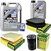Produktbild QR-PARTS 69335460 Filter Set Inspektionspaket 6 Liter Motoröl Top Tec 4600 5W-30 MANN-FILTER Innenraumfilter Luftfilter Ölfilter
