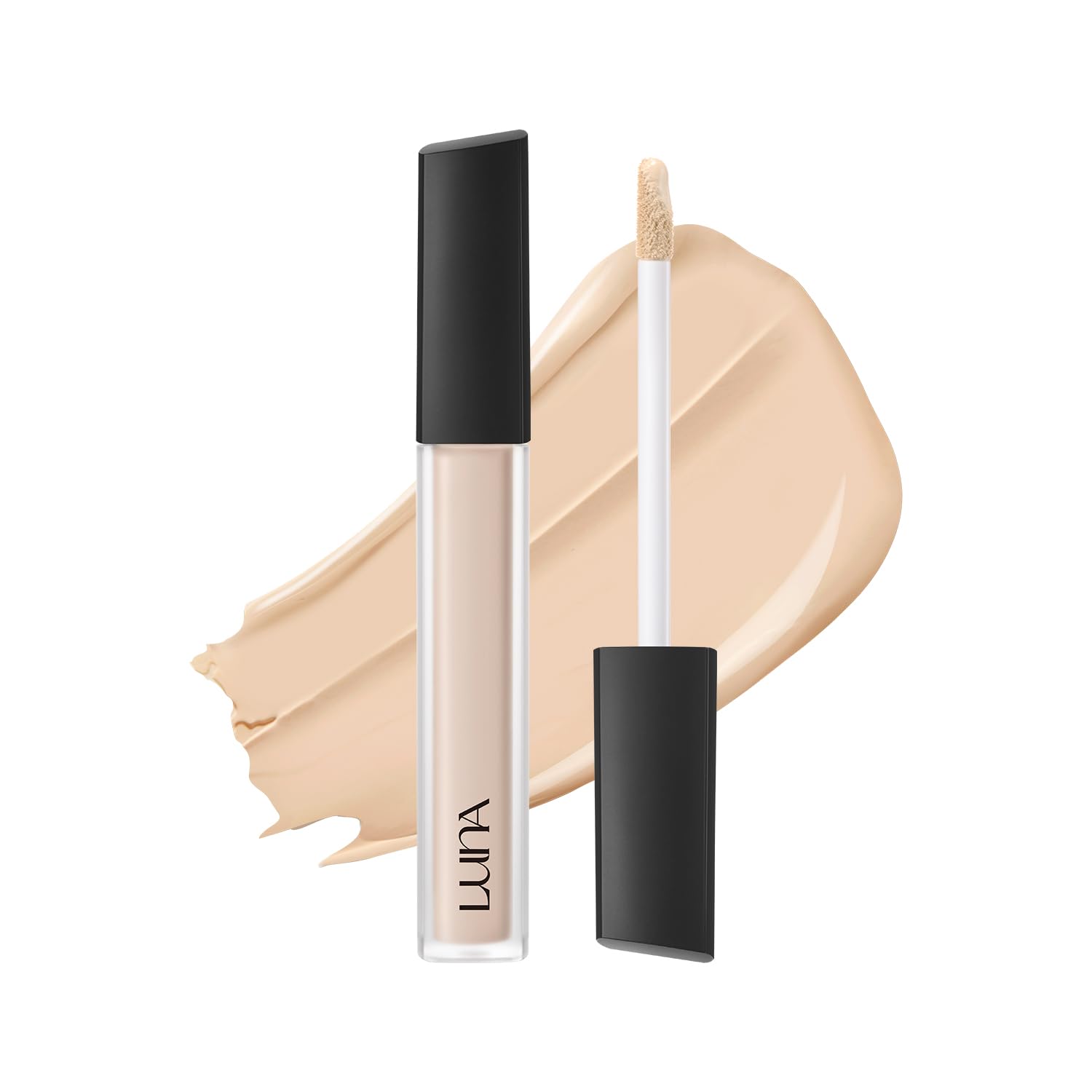Photo 1 of [NEW] LUNA Long Lasting Tip Concealer 21N | Moisturizing Liquid Type | Full Coverage for Dark Circles, Fine Lines & Redness | Korean Makeup, 0.26 oz