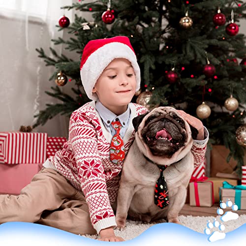 Frienda 6 Pieces Christmas Dog Ties Adjustable Small Pet Bow Tie Xmas Puppy Neckties For Christmas Festival Dog Grooming Accessories #TOP3