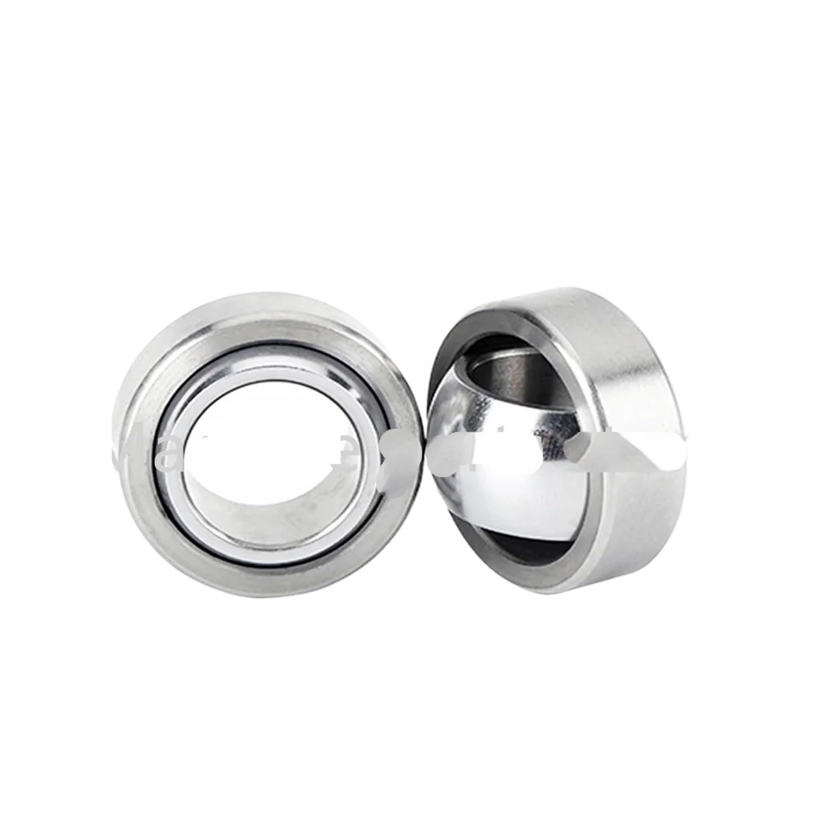 Roulement à rotule sphérique Lot de 5 roulements lisses sphériques radiaux autolubrifiants GE4C GE5C GE6C GE8C GE10C GE12C GE15C GE17C(GE17C)