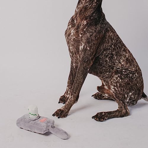 Buckle-Down Dog Toy, Comedy, Plush Squeaker Rick and Morty Portal Gun (DTPT-RMYS), 10.5" x 4.0" - Image 3