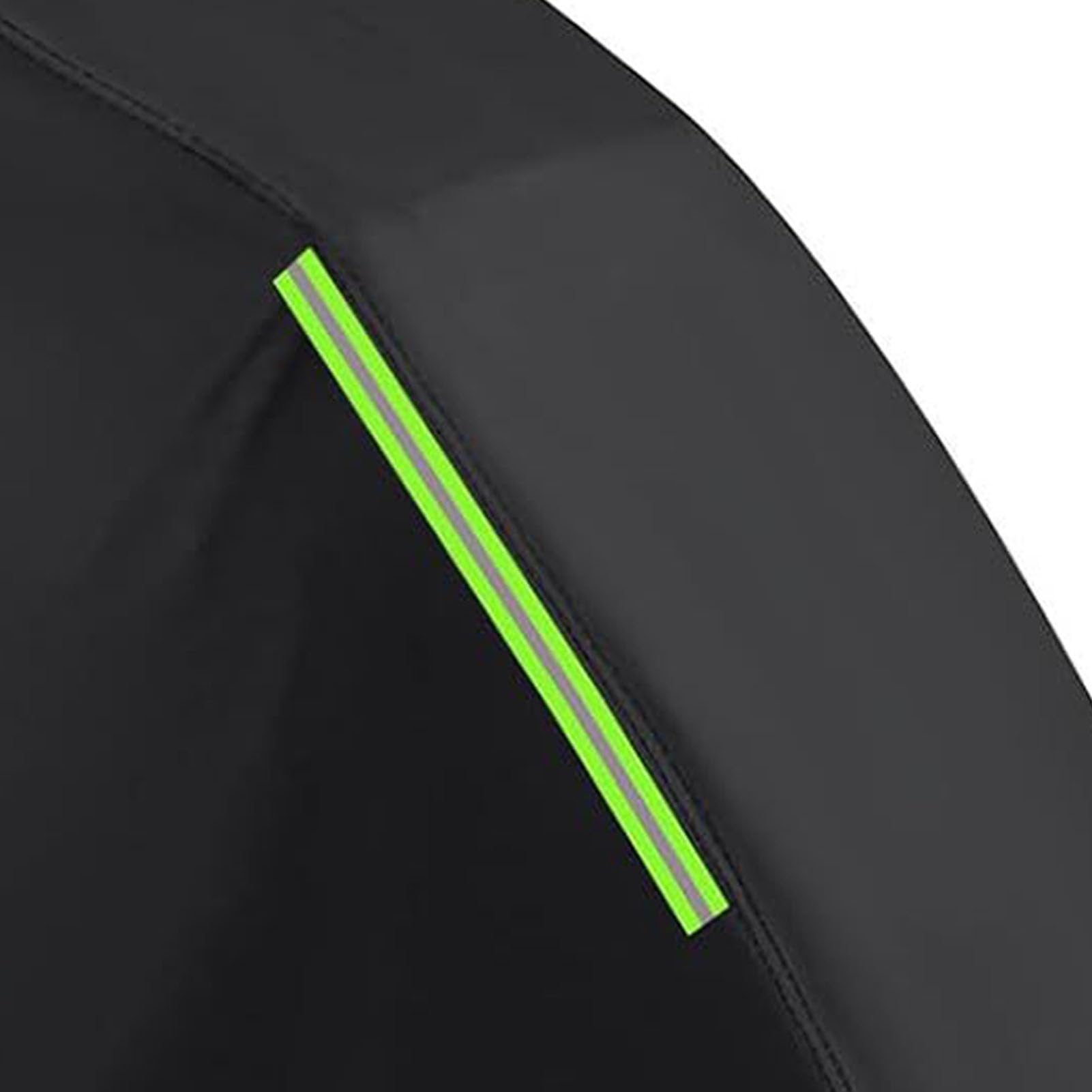Housse de protection etérieure noire robuste en tissu Oford imperméable pour mini-pelle E20/210D (1 760–3 530 lb), fermeture éclair sécurisée