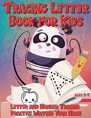 Tracing Letter Book for Kids Ages 3-5 Letter and Number Tracing ...