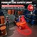 Forklift Arc Safety Light with Magnetic Mount, LED Warning Lamp Red Line Projection, Aluminum Housing, Stainless Steel Bracket, for Industrial Truck, Lift Truck, AGV, Warehouse, Logistics