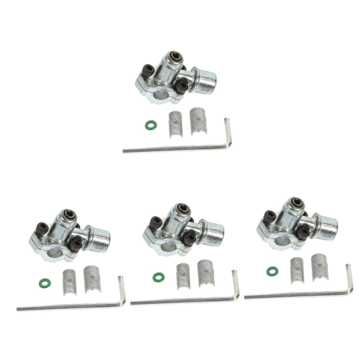 Valve de service pour congélateur et vanne de perçage de réfrigérateur Alipis 4pcs