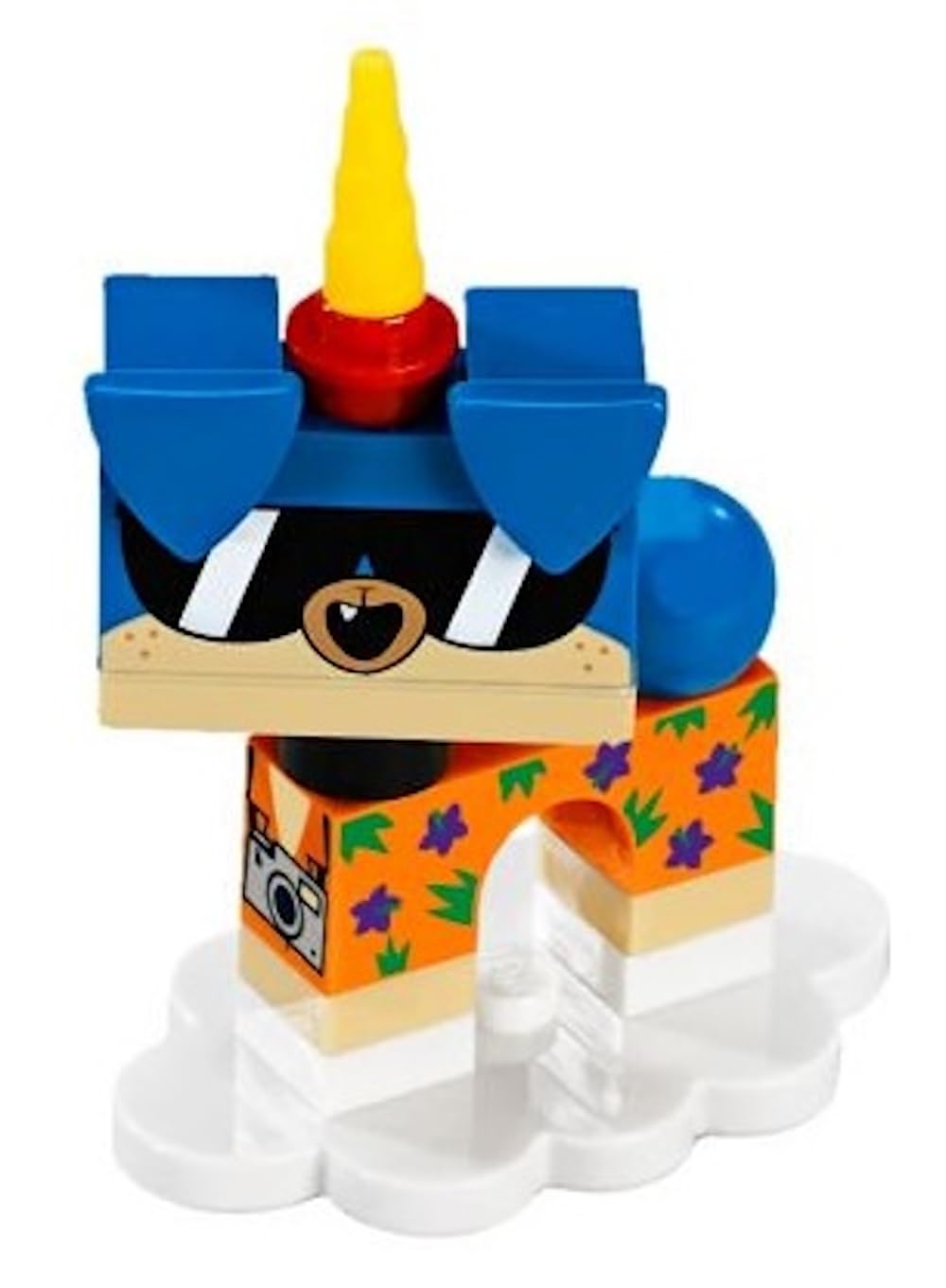 LEGO Unikitty Series 1 Shades Puppycorn (#3) Collectable Figure 41775 (Bagged), Grey and White, Minifigure