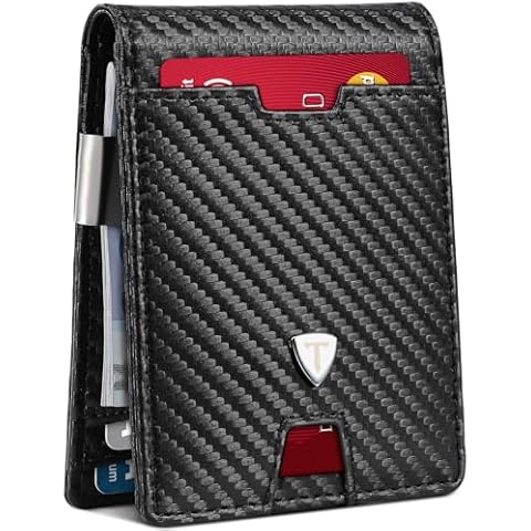 Tomylv Slim RFID Wallet with Money Clip Cover