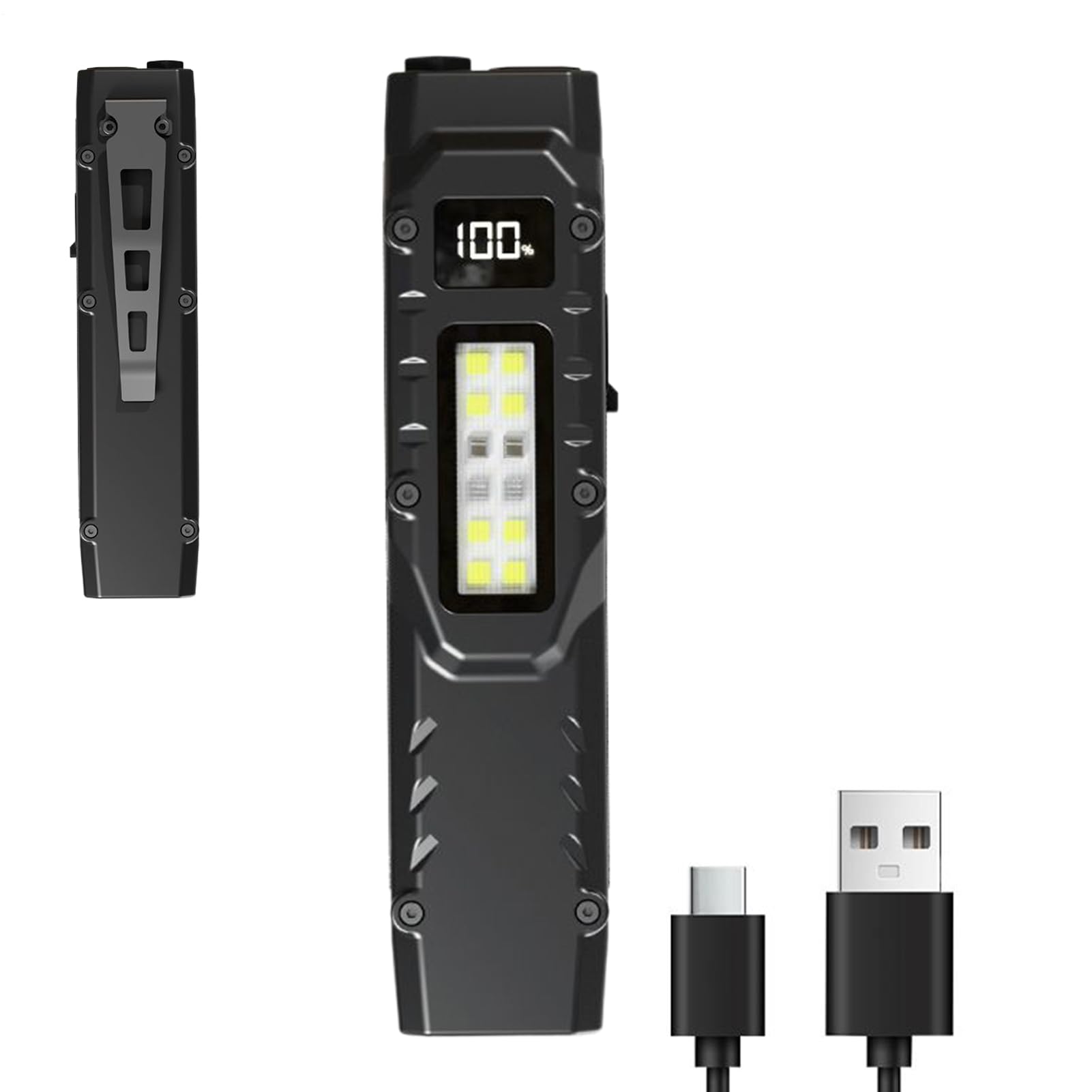 Lampe de poche fine rechargeable USB pour ne plus manquer de batterie - 8
