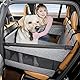 TKYZ Hundeautositz für mittelgroße Hunde, Rücksitzverlängerung für Hunde, große und kleine Hundeautositzbezug für Rücksitz, Hundehängematte für Auto, Rücksitz, Hundebett, Matratze, SUV, LKW (Grau-L)
