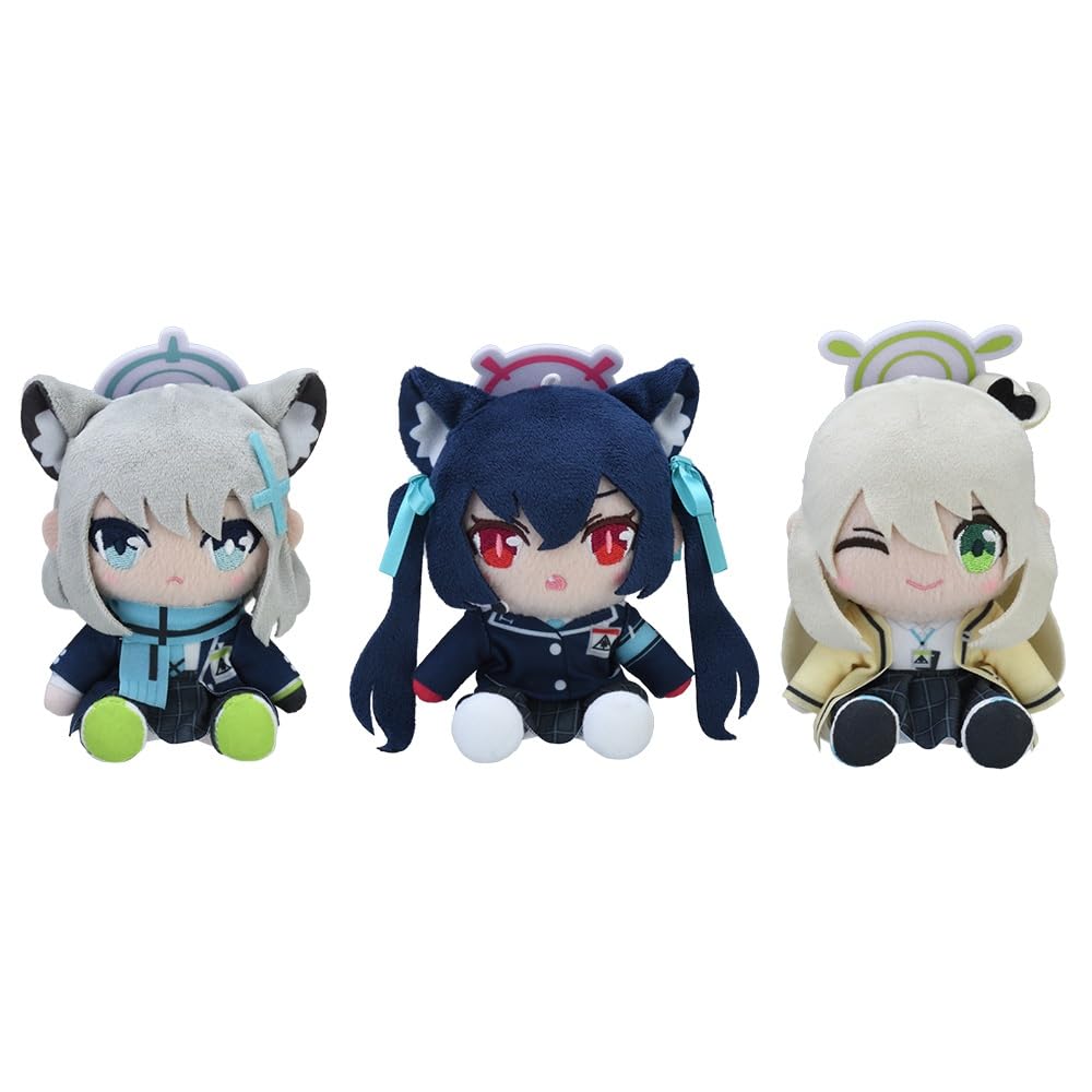 Amazon.co.jp: 【公式】 ブルー'アーカイブ ミニぬいぐるみ vol.1 (全3