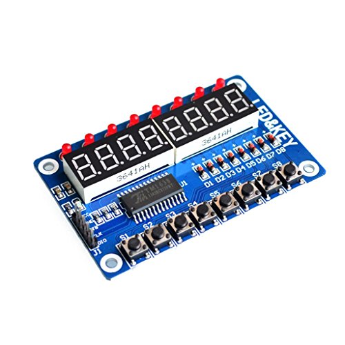 SPKey Display for AVR New 8-Bit Digital LED Tube 8-Bit TM1638 Module