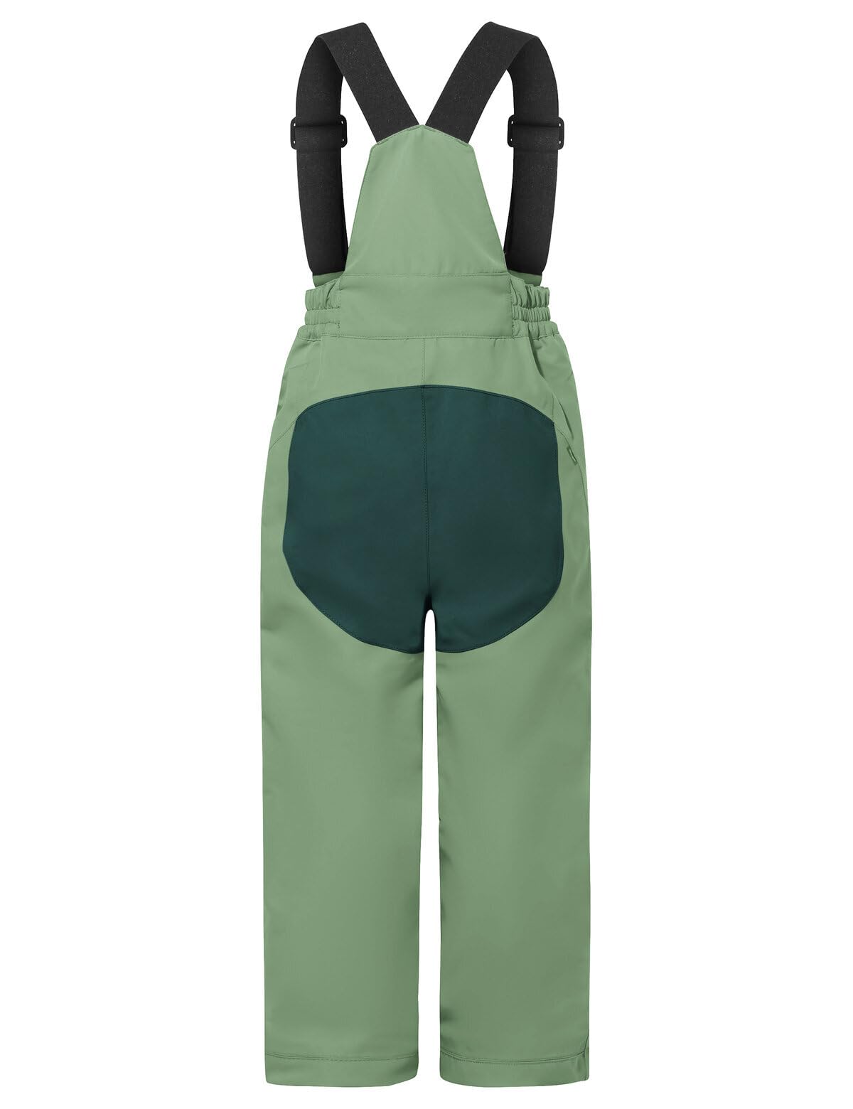 VAUDE Snow Cup Pants III Schneehose Kinder, Willow Green, 110-116 | Warme Skihose Kinder wasserdicht – winddicht - Winterhose zum Skifahren, Schlittenfahren oder den Alltag