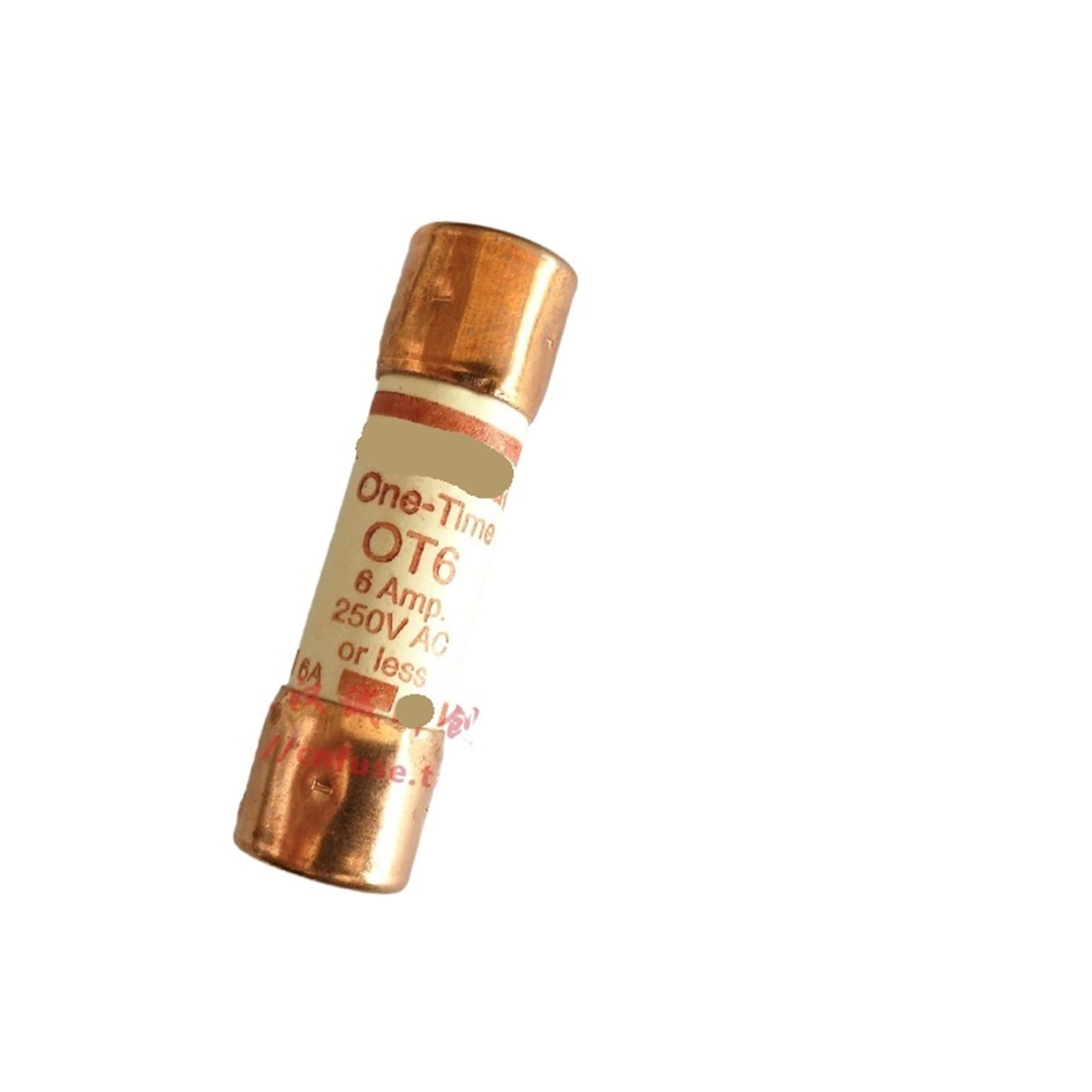 Fusible OT1 250V à coupure précise 1A 6A 20A avec corps haute résistance thermique