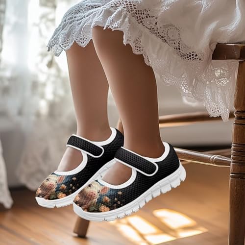 Coloranimal Mary Jane Shoes Girls Dress Shoes Single Buckle Girls' Flats Uniform Shoes Casual Princess Shoes with Anti Skid Sole2