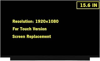 15.6" New Screen Replacement for Lenovo ideapad 5-15IIL05 5-15ITL05 5-15ALC05 5-15ARE05 5D10W69930 5D10W69931 FHD 1920x1080 40Pin Touch Screen LED LCD Display Screen Panel