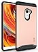 Xiaomi Mi Mix 2 Case, TUDIA Slim-Fit Heavy Duty [Merge] Extreme Protection/Rugged but Slim Dual Layer Case for Xiaomi Mi Mix 2 (Rose Gold)