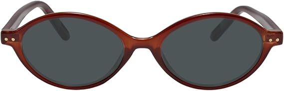 TIJN Olisa Retro Oval Sunglasses for Women Men,Polarized UV Protection Shades,Stylish Frame Sun Glasses,2025 Trendy Sunnies