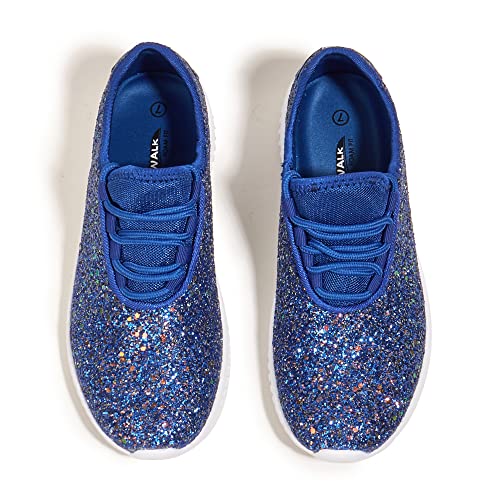 Image of K KIP WOK Fashion Glitter Sneakers for Womens Silp On Running Shoes Lightweigt Tennis Walking Sneakers