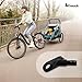 hauck Universal Kupplung für Kinder Fahrradanhänger DRYK DUO Einfache Installation Metall (Schwarz)