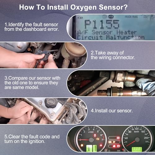 Sensor de Oxígeno PAPAPARTS para Nissan Altima y Rogue miniatura 5
