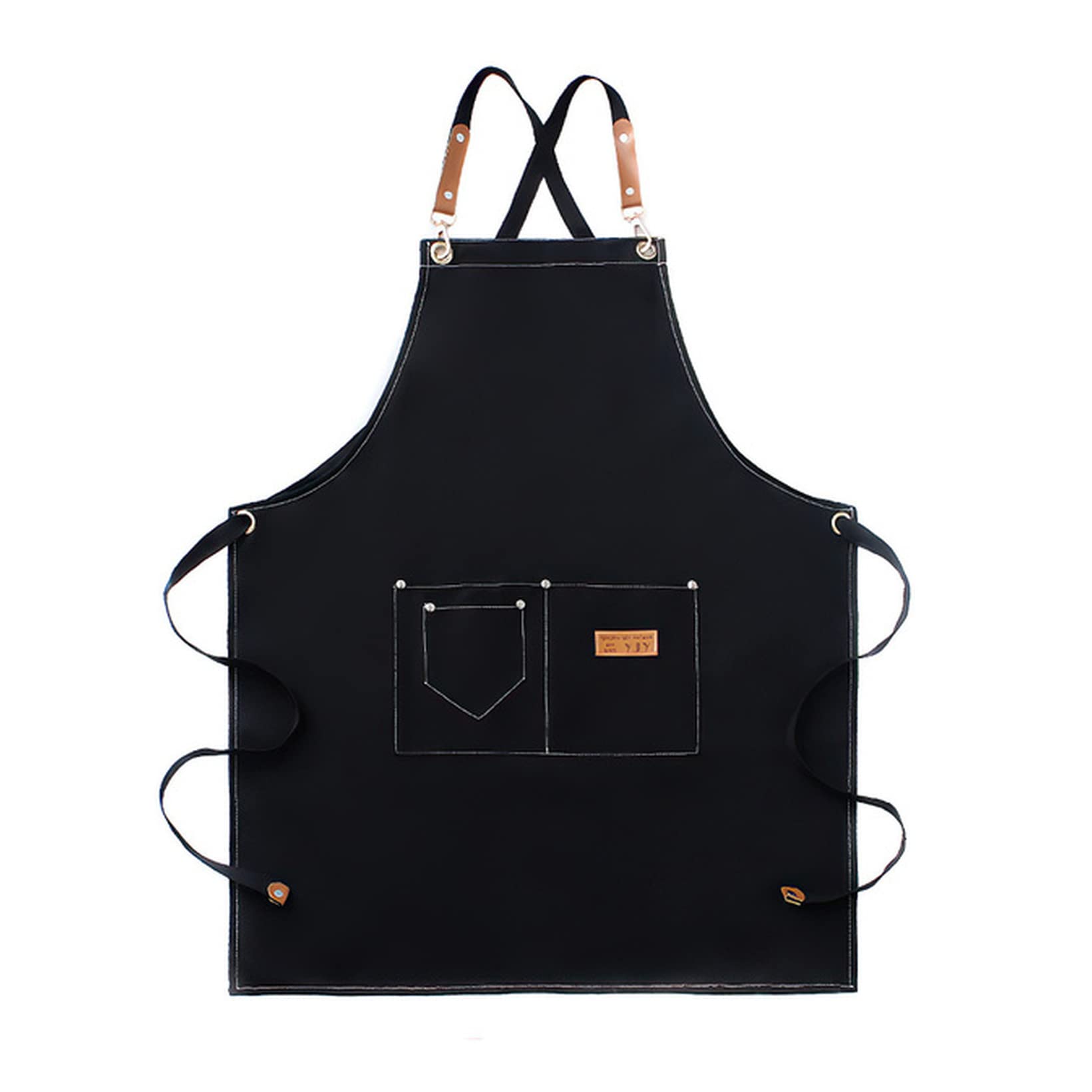Tablier cuisine homme femme avec bavette pour barbier et chef