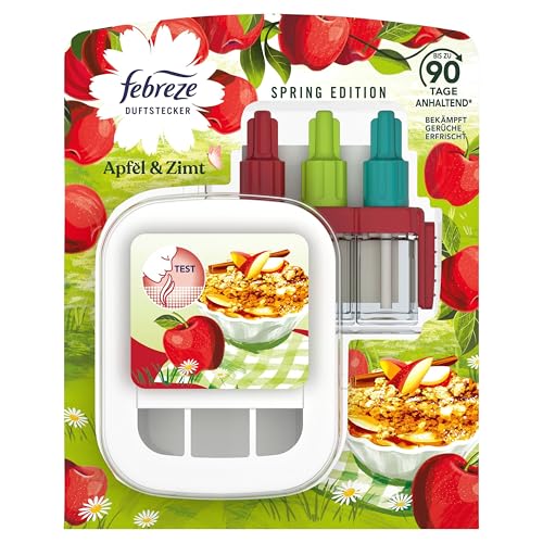Febreze 3Volution Duftstecker 20 ml Apfel & Zimt Starterset Raumduft und Lufterfrischer