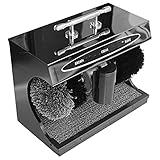ZRB Electric Shoe Polisher Automatic Induction Dust Removal Treatment Shoes Cleaning Brush Kit Shoes Nursing Maintenance
