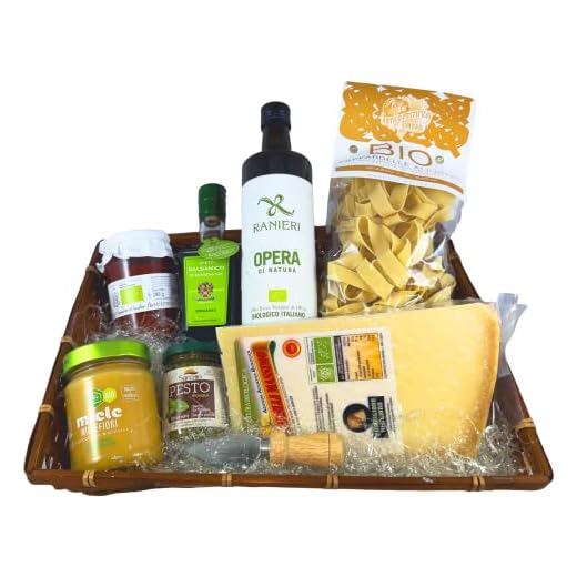 Panier italien de spécialités gastronomiques BIO