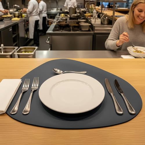 Set de table pour le dîner anti-tache : protège-table imperméable facile à laver