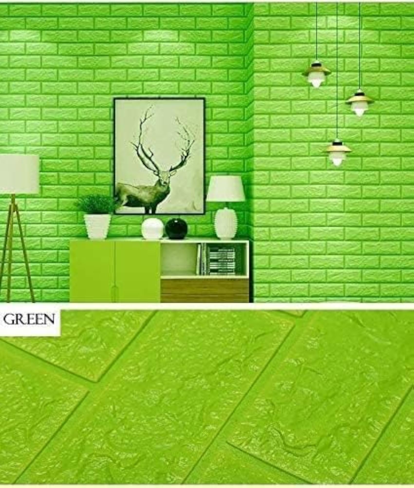 3D Brick Wallpaper PE Foam Self-Adhesive Wall Stickers