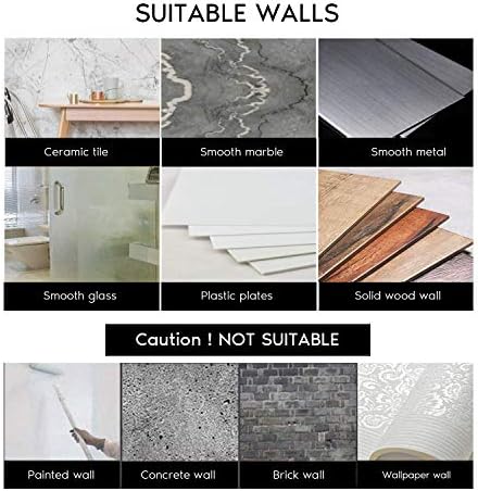 YIGII Self Adhesive Shower Shelf - Bathroom Shelf Stick on Wall Shower Caddy Stainless Steel