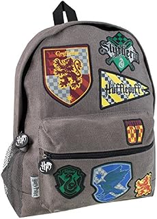 Harry Potter Kids Backpack Hogwarts School Bag Gryffindor Slytherin Hufflepuff