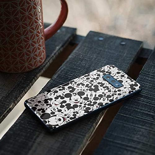 Skinit Decal Phone Skin Compatible with Galaxy S10e - Officially Licensed Disney Mickey Mouse Face Pattern Design