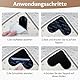 SREBIWO 32 Stück Antirutschmatte für Teppich, Doppelseitiges Teppich Antirutschunterlage Waschbare und Wiederverwendbare Antirutsch Pads Anti Curling Teppich für Hartholzböden Teppiche und Matte
