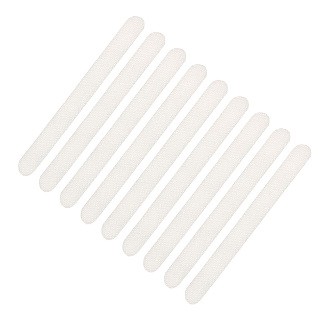 ABOOFAN 30Pcs Transparent Slip Bathroom Sticker Strips DIY Long Safety Bath Strips for Non Slip Shower Floors Easy to Install Bath Safety Adhesive Treads