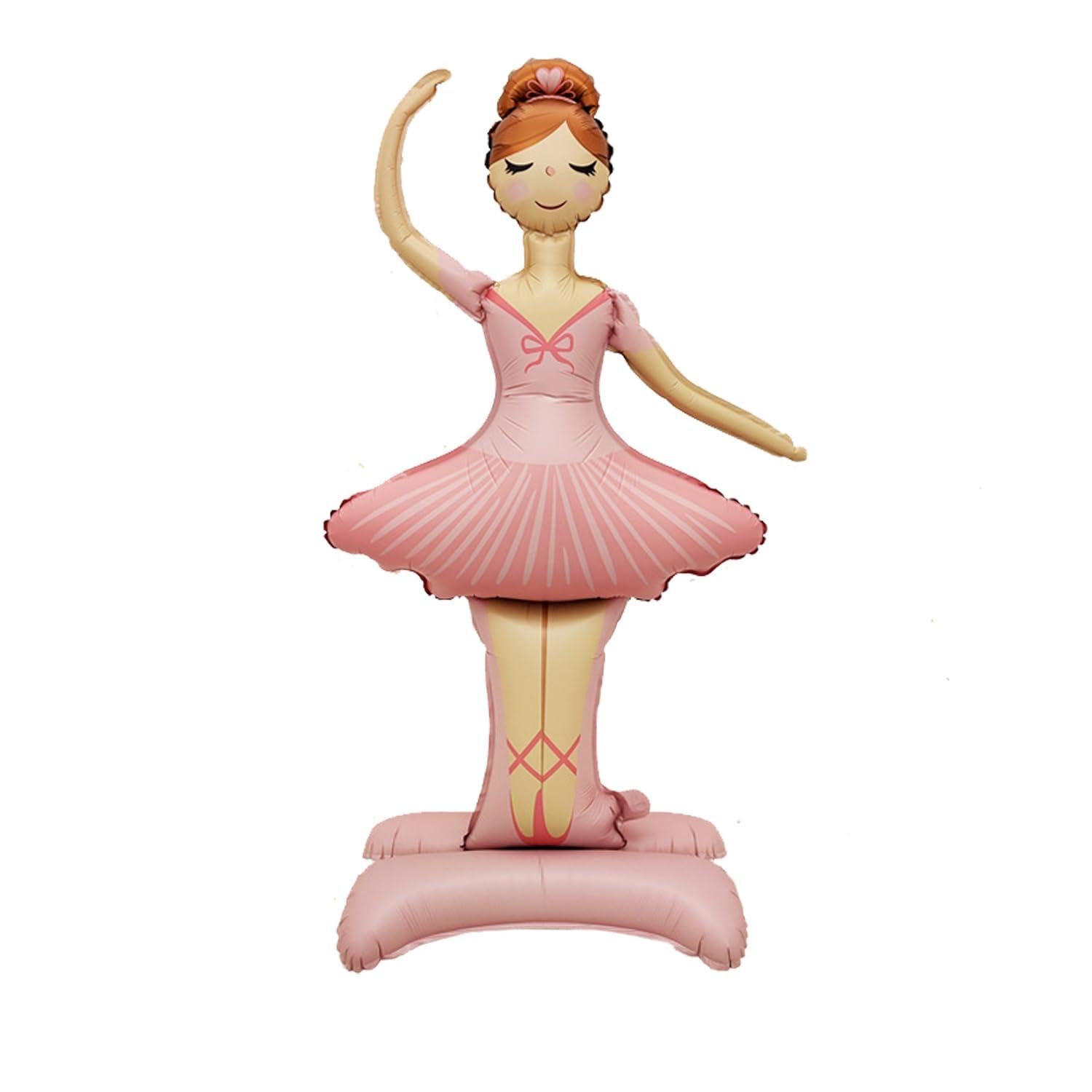 48in Self Standing Inflatable Dance Balloon Ballerina Ballet Party Decor
