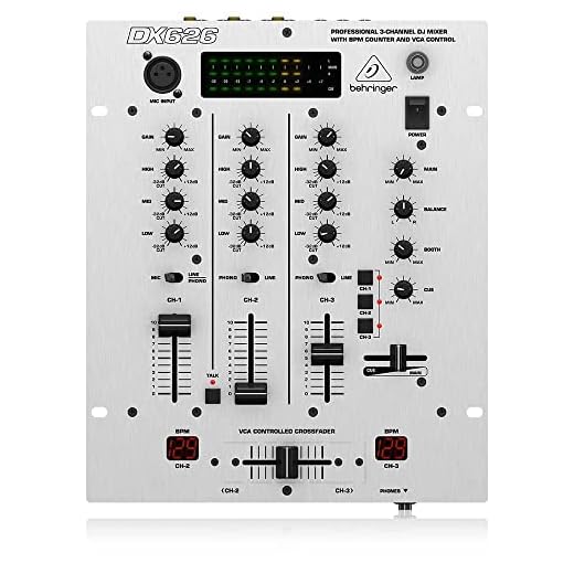Behringer MESA DJ PRO DX626, PRO MIXER DX626, Mixer