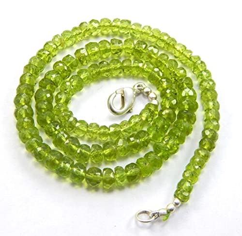 Peridot Smooth Roundel Beads pour remplacer les perles ternes par des gemmes éclatantes