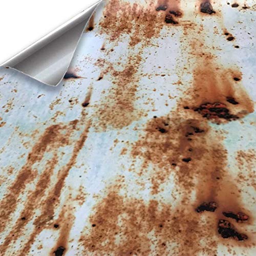 WrapWorkers Series Vinilo Efecto Oxido con Fondo Blanco 200x152 cm (Techo o Capo completos)