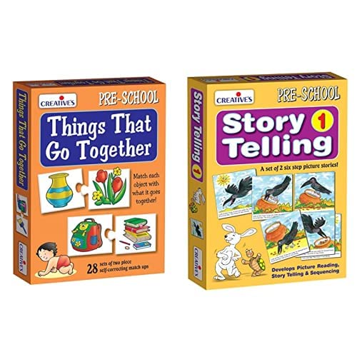 Image of Things That Go Together & Creative Educational Aids P. Ltd. 0612 Story Telling Step-by-Step - 1 (6 Steps)