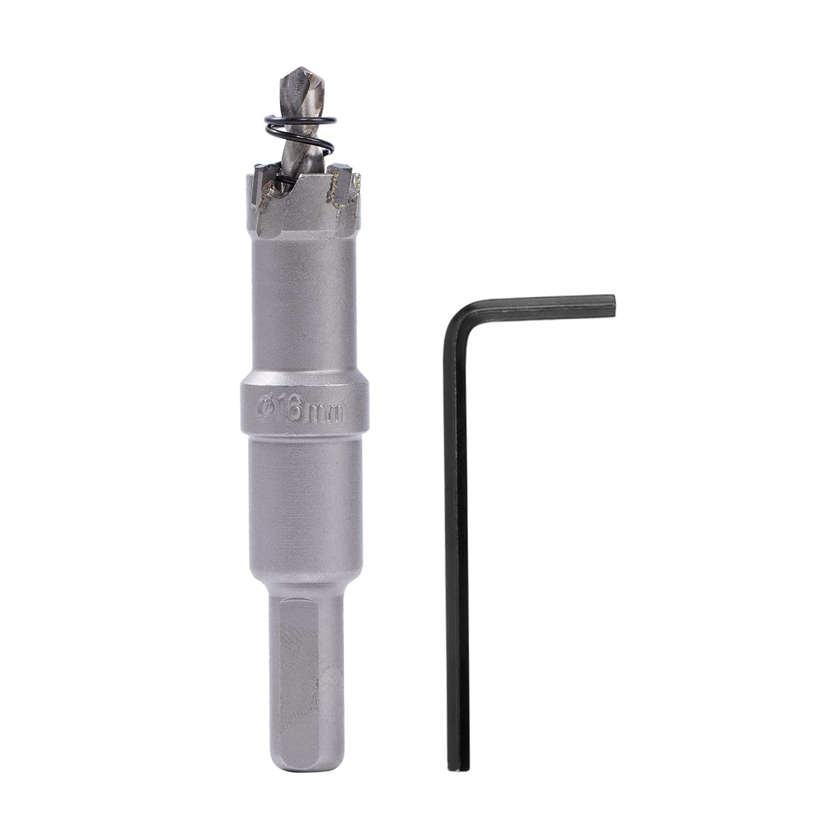 Dribotway Bi-Metal Hole Saw 16mm TCT Carbide Heavy Duty Industrial Grade Stainless Steel Hole Cutter for Mental Wood Stainless Steel Plastic Copper โ image 1