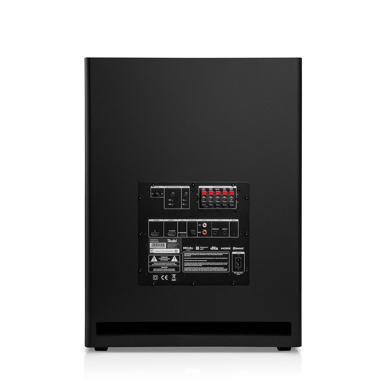 Teufel Ultima 20 Concept Power Edition - 5.1 Surround Soundsystem, Komplettsystem Heimkino mit integriertem AV-Receiver, Bluetooth, Dolby Audio, USB-C-Soundkartenfunktion, HDMI ARC CEC (Schwarz)