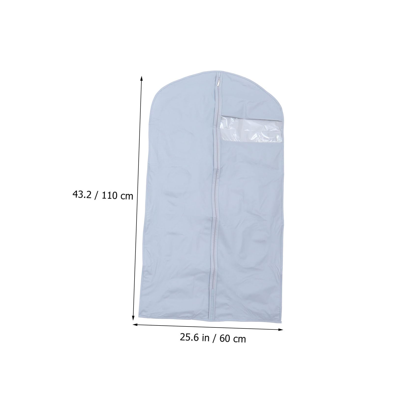 MAGICLULU 5piezas Guardapolvo Translúcido Para Abrigos Funda Protectora Para Ropa Unidades Bolsa De Almacenamiento Para Trajes