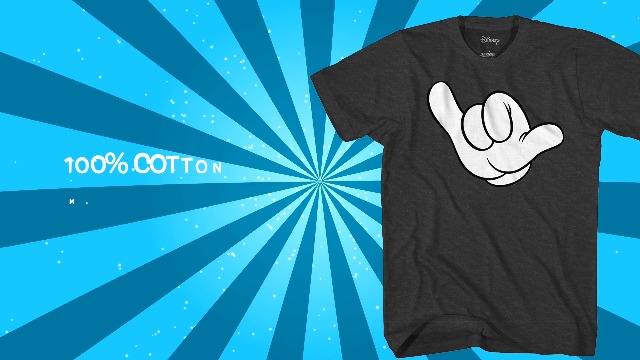 Amazon.com: Mickey Mouse Hang Loose Hand Classic Vintage Licensed