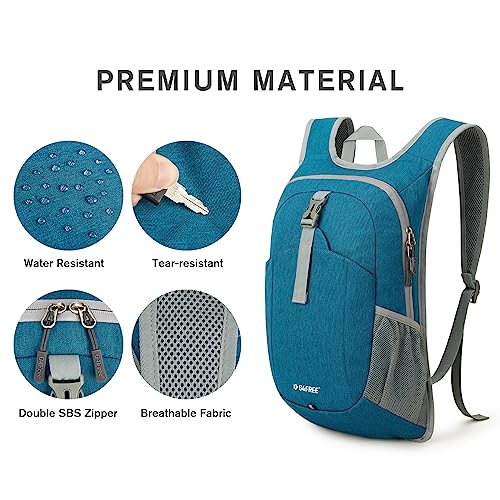G4Free 12L Foldable Hiking Backpack Lightweight Small Travel Rucksack for Outdoor Walking Casual Unisex Bag - Image 4