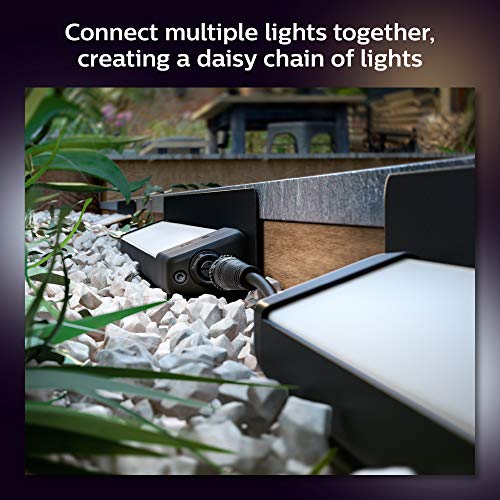 Philips Hue Amarant Outdoor Smart Light Bar, Black - 20W, White and Color Ambiance LED Light - 1 Pack - Requires Hue Bridge and Outdoor Power Supply - Control with Hue App and Voice - Weatherproof - image 5