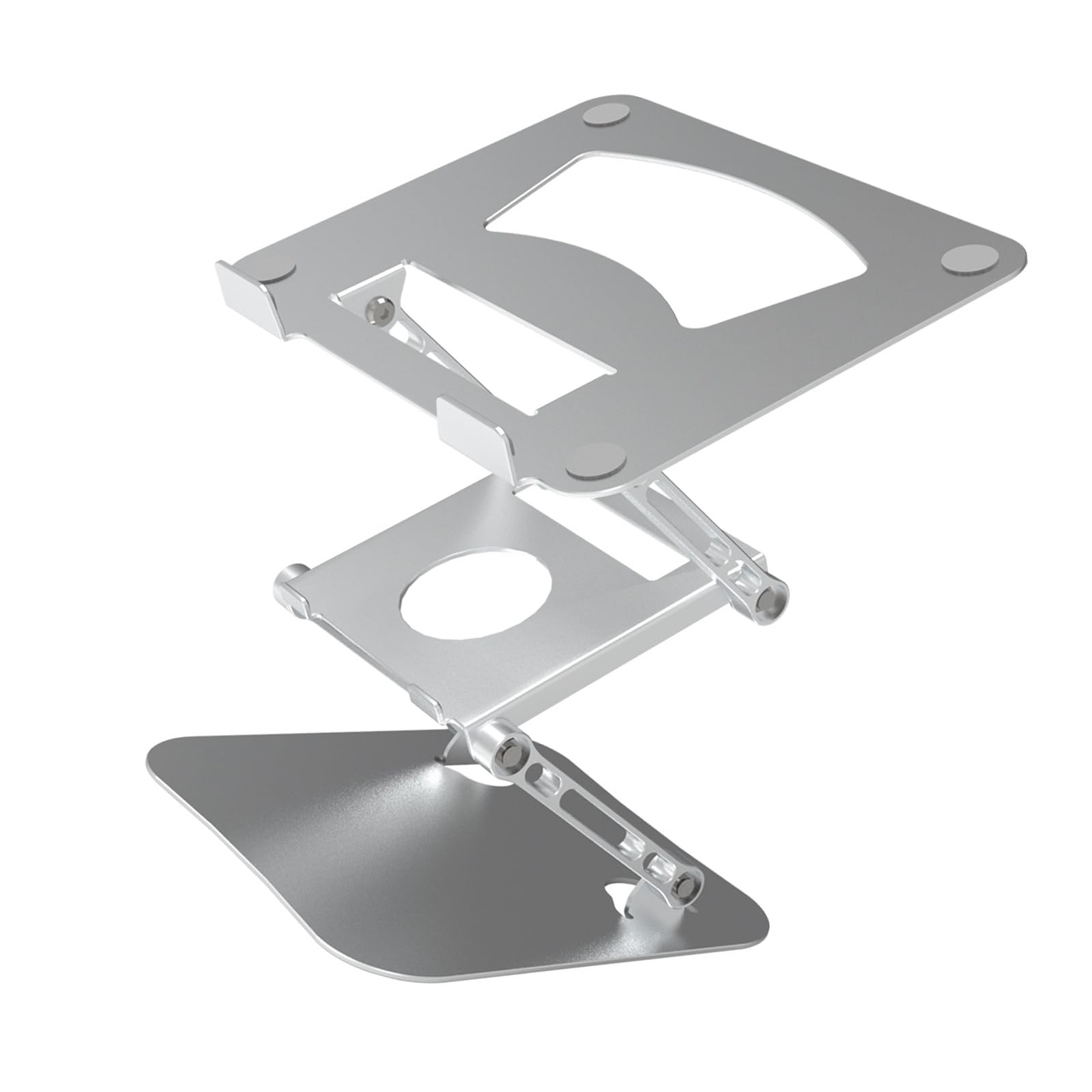 Soporte para portátil con estructura de aleación de aluminio