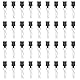 36 Stück RC Karosserie Clips, Edelstahl Körper Shell Pins für RC Autos Ersatzteile Rc Zubehör für, Traxxas RC Autos für Deerc Haiboxing Ersatzteile, 1/10, 1/12, 1/16, RC Verbrenner Zubehör, Schwarz